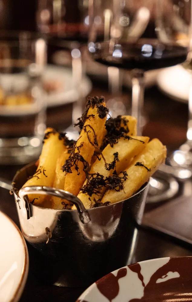 Cena de cinco pasos de la 4&ordf; edici&oacute;n de Carne y Vino de Finca Bandini