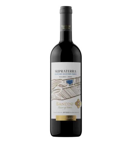 Supraterra Norte, Malbec de parcela criado en cerámica, Finca Bandini, Luján de Cuyo
