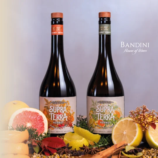 Vermut Supra Terra elaborado con base de vino propio