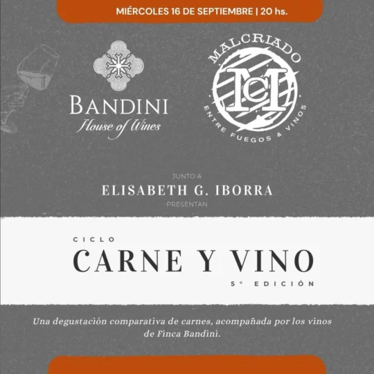 Ciclo Carne y Vino, quinta edición en Malcriado