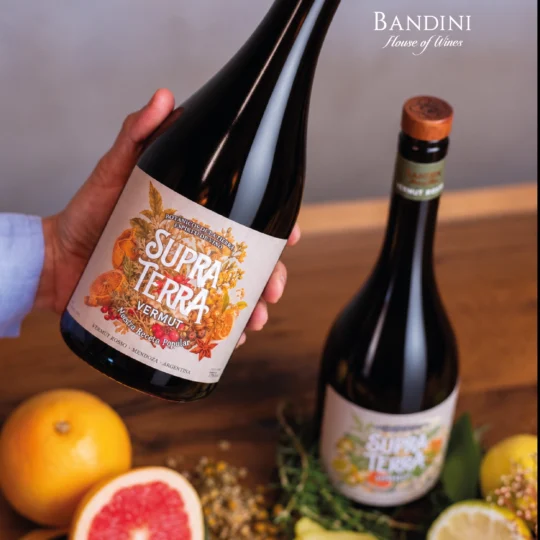 Supra Terra, la primera línea de vermuts de Finca Bandini