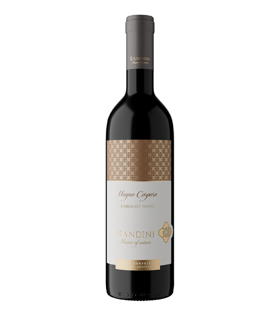 Magno Corpore Cabernet Franc de Finca Bandini, vino premium bodega boutique Las Compuertas Mendoza
