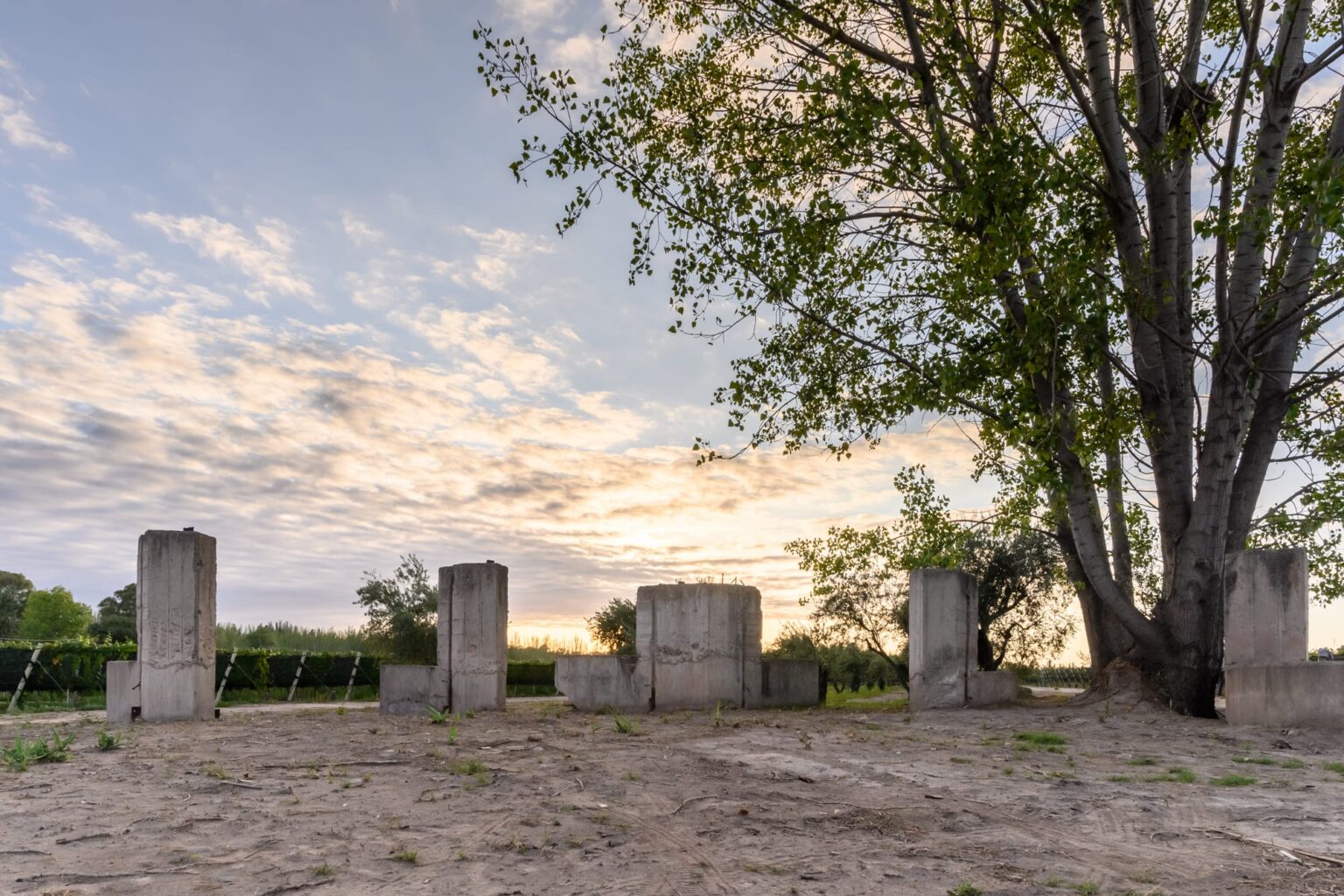 Muros históricos de 1922 y bodega en Las Compuertas, Luján de Cuyo