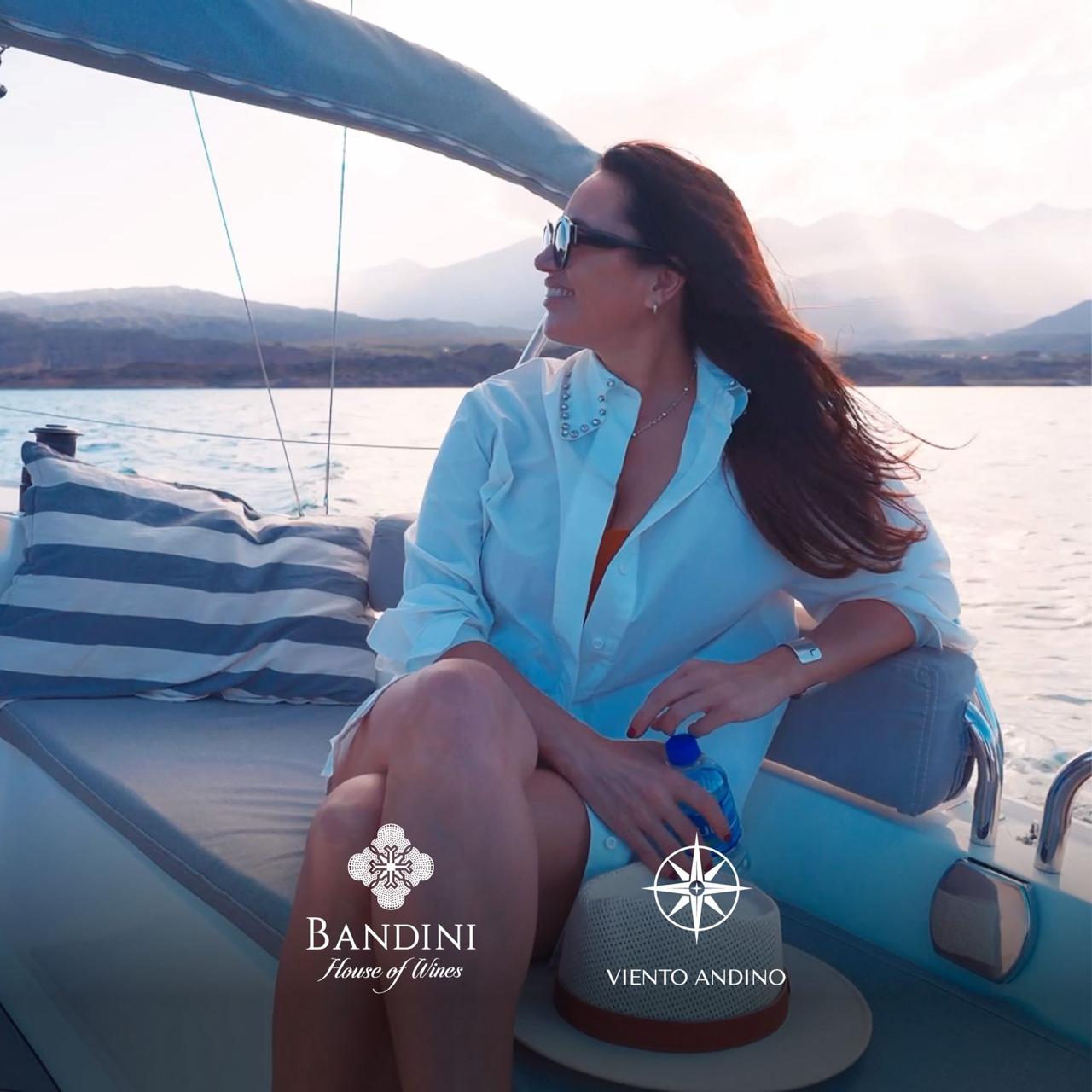 Tour en velero por el Dique Potrerillos con degustación de vinos en Finca Bandini, Mendoza